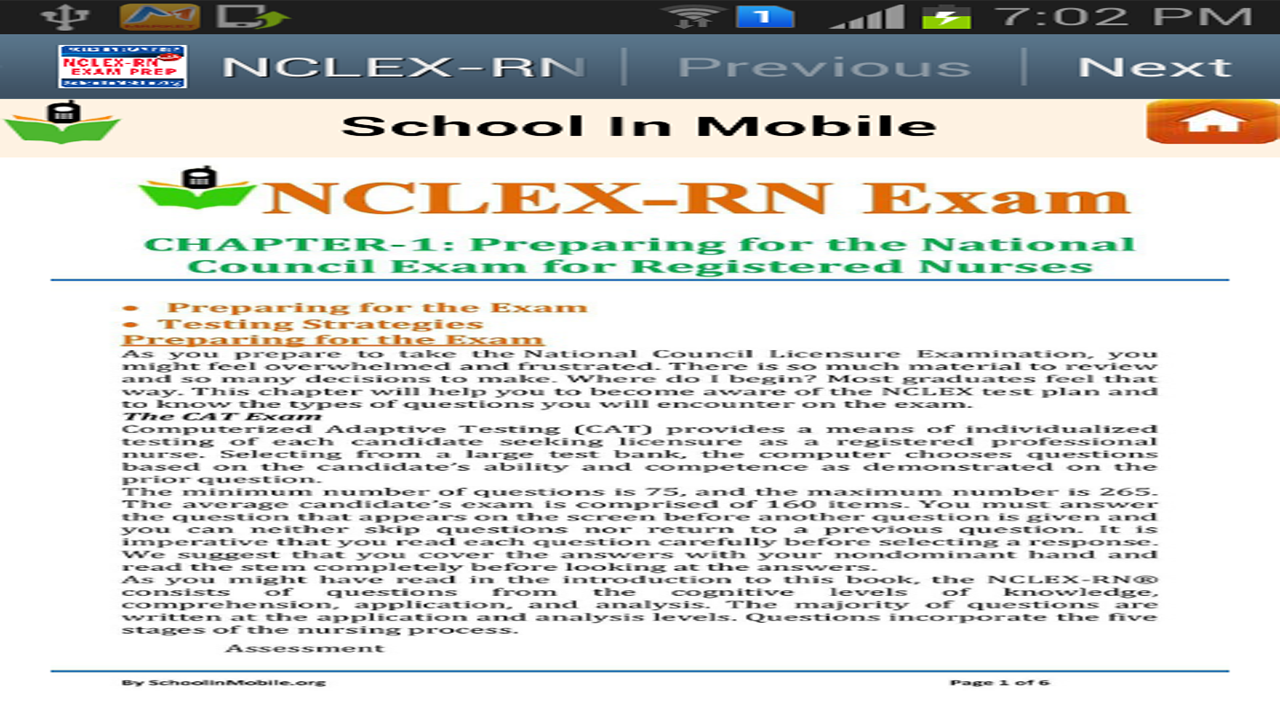 NCLEX-RN Exam Prep Free - App on Amazon Appstore