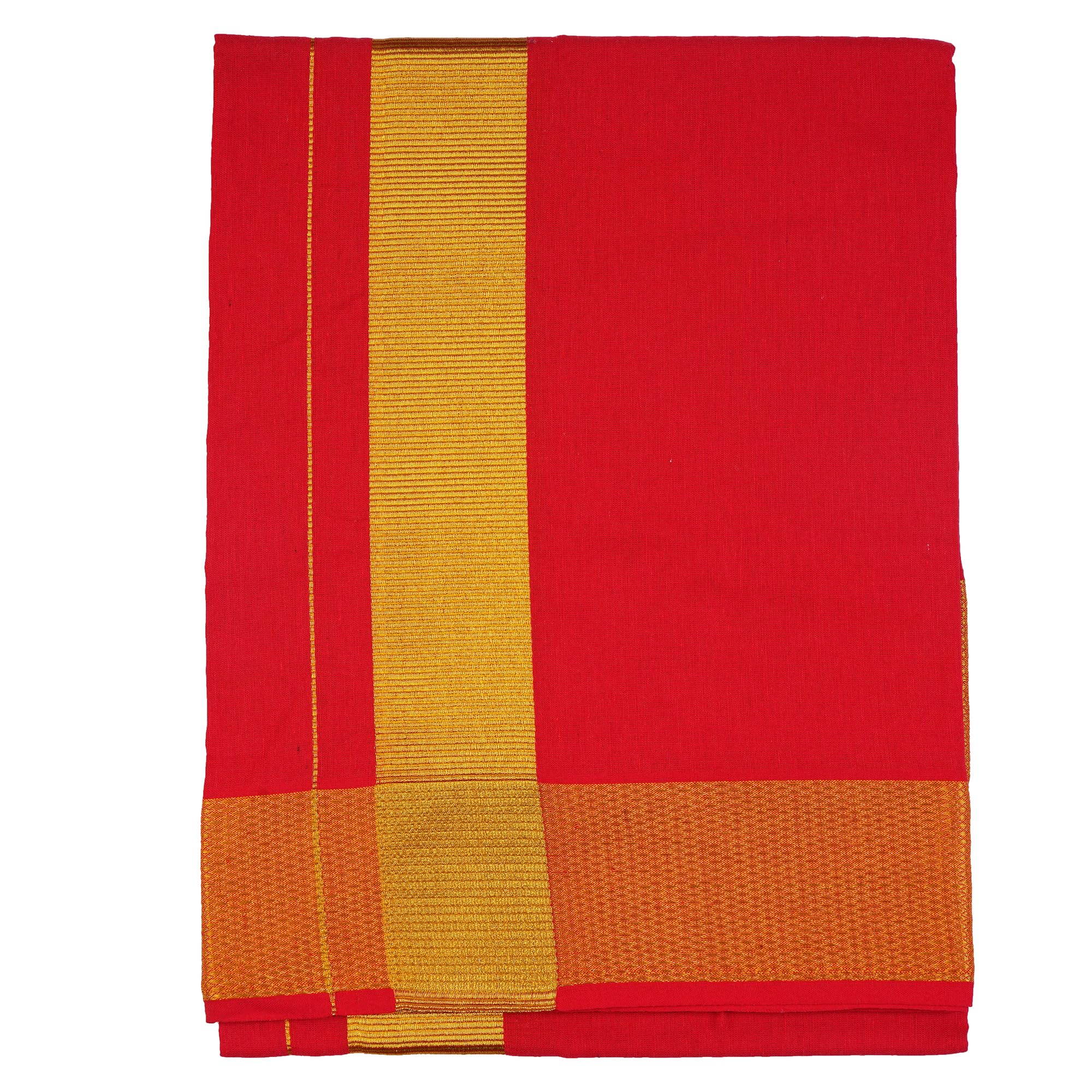 RETRO Cotton 1.28x2.00 Meters Jari Pet Colour Lungi For Men-image-26