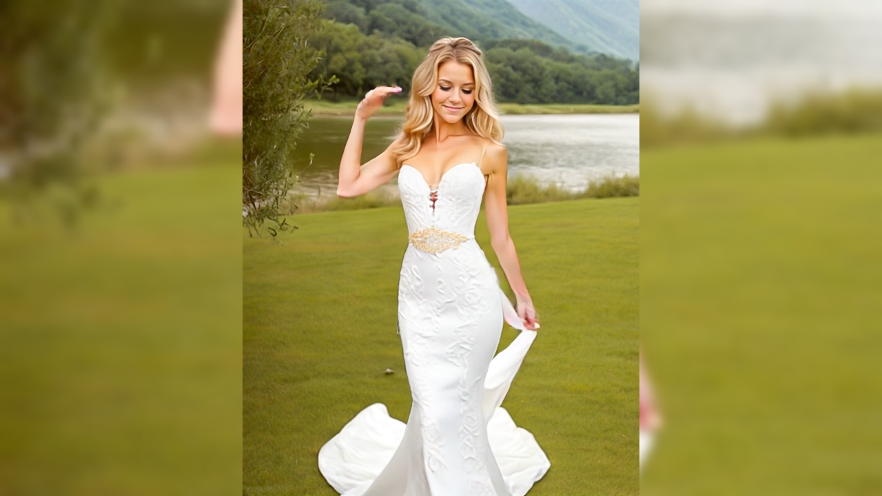Wedding Dress sash (sew-on) NEW! Sewn Bridal Sash - Etsy main image 3
