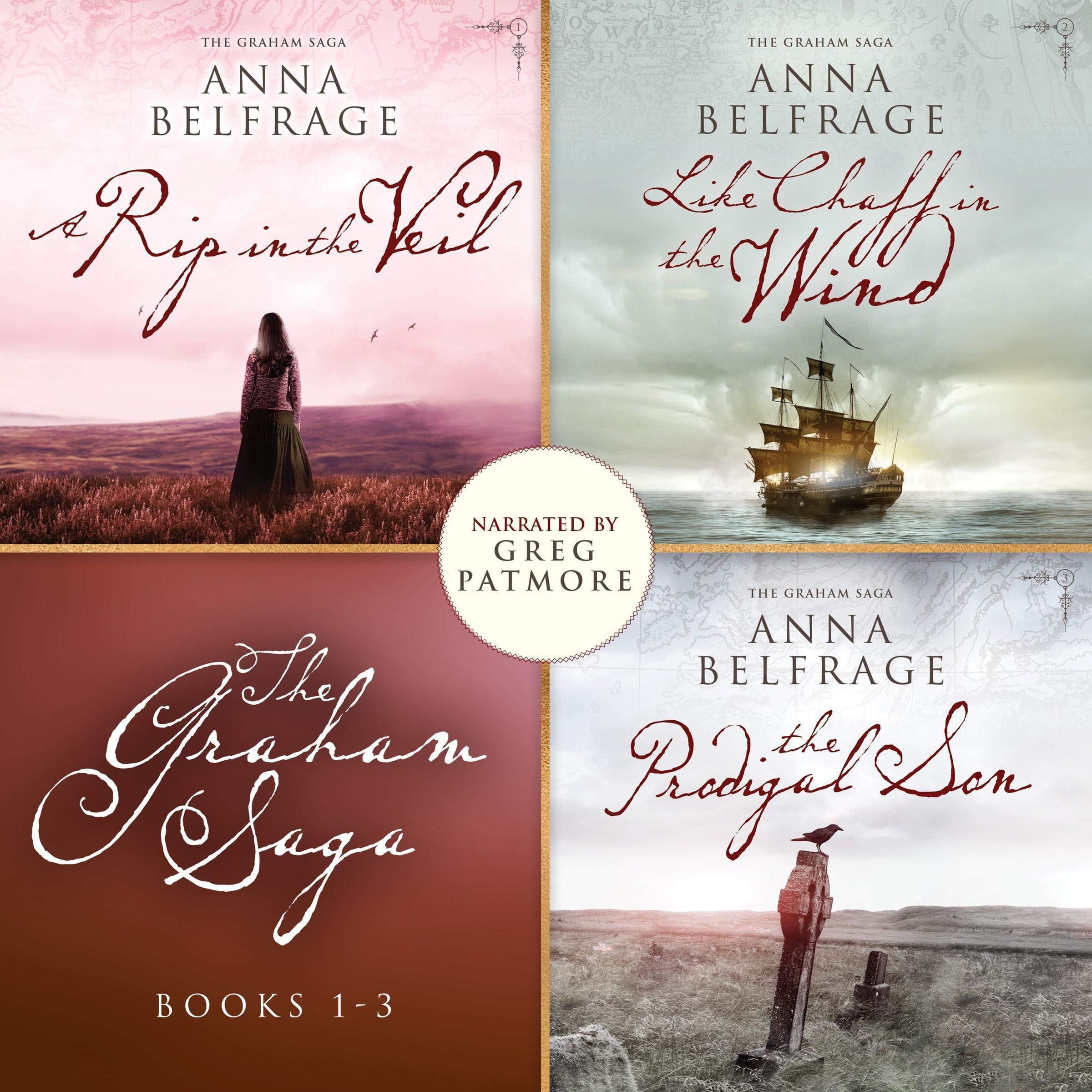 Cover art for The Graham Saga, Books 1-3