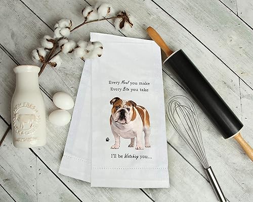 Miniatura 5 de Bulldog - Toalla de cocina suave, altamente absorbente, regalos de Bulldog - Toallas de cocina para lavar platos - Toallas de té - Reutilizables -