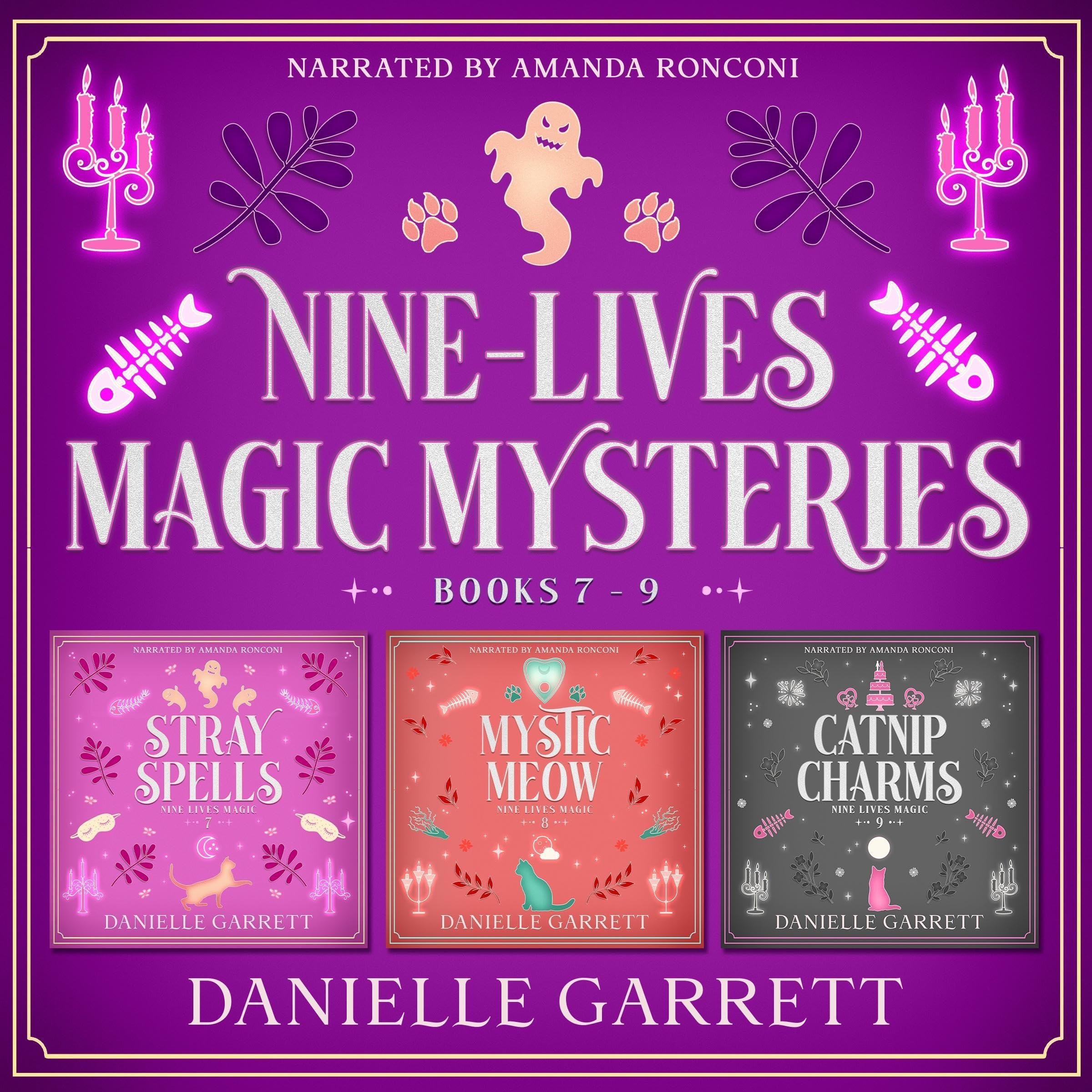 Cover art for Nine Lives Magic Mysteries Boxed Set, Books 7-9