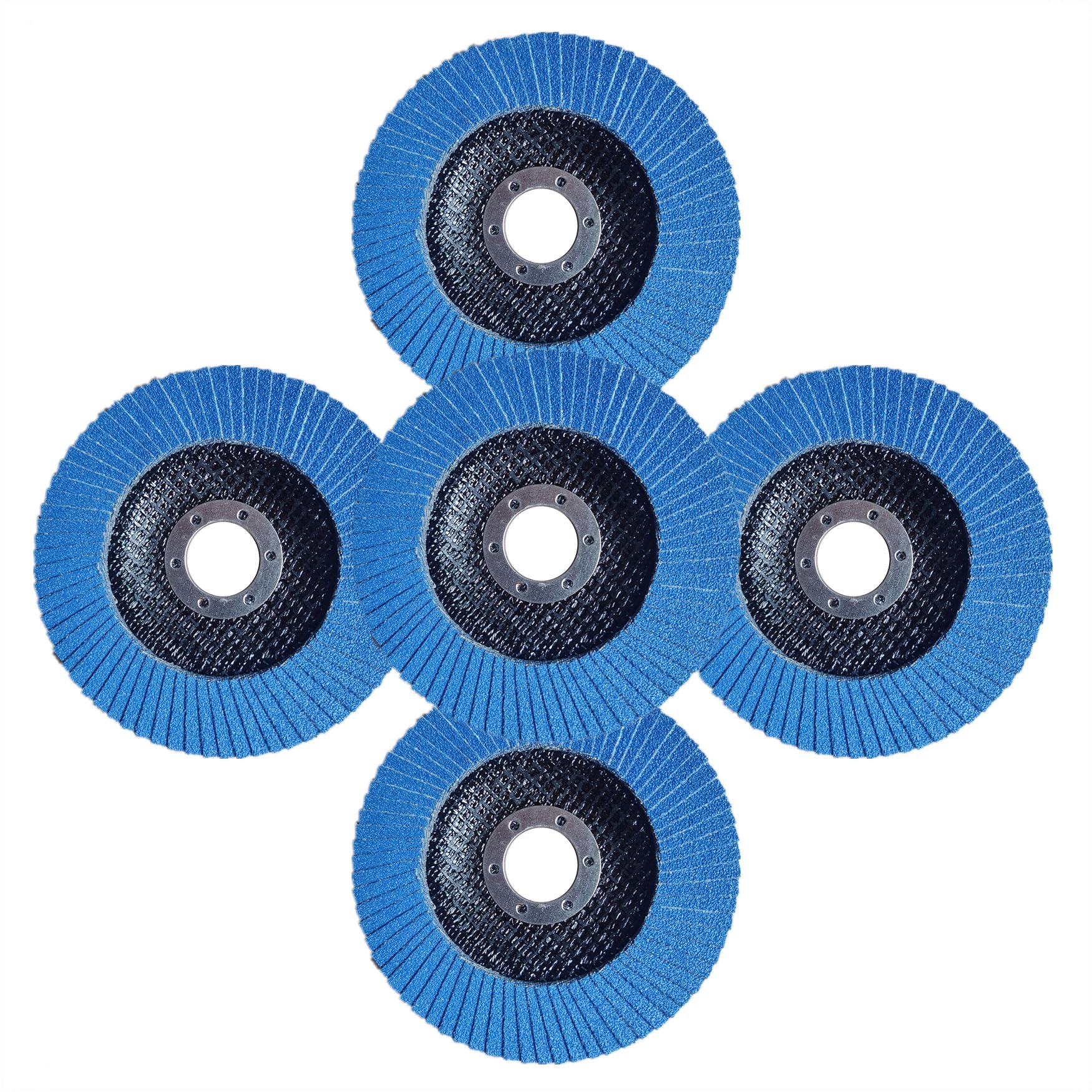Zirconia Flap Discs for Angle Grinder - 5 Pack -11