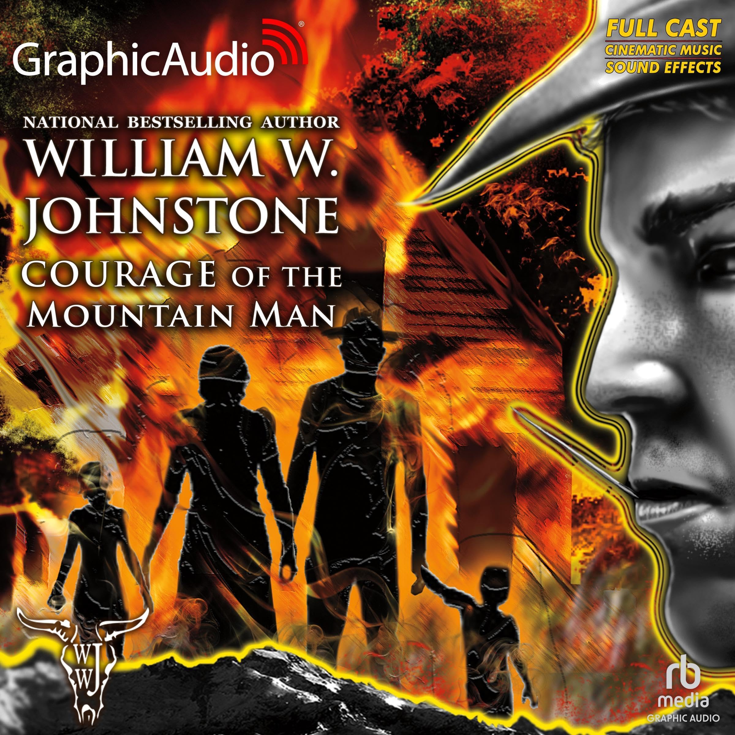 Cover art for Courage of the Mountain Man [Dramatized Adaptation]