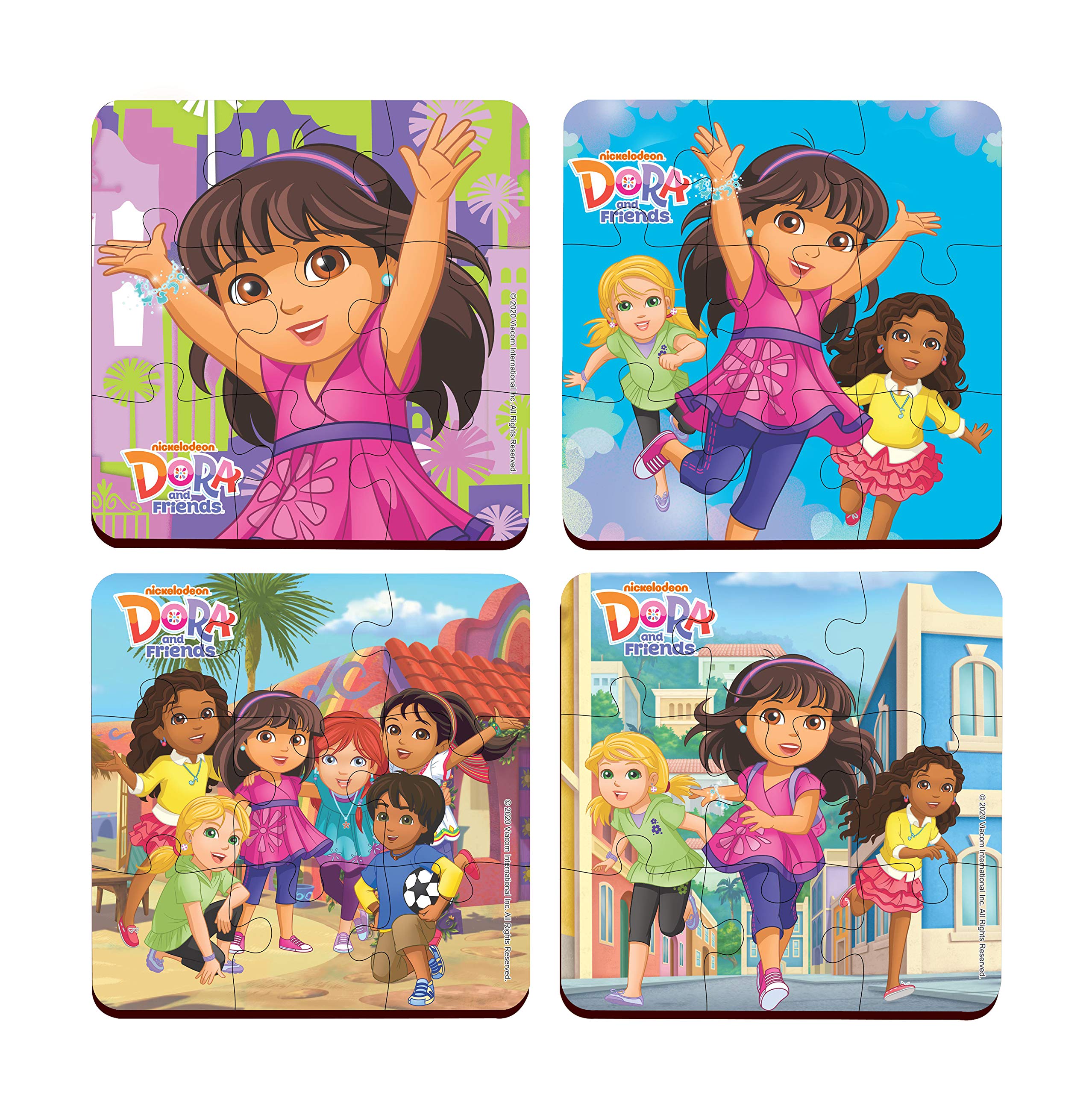SORA DORA ディスカバリーセット 9種 Buy Webby 4 in 1 Dora and Friends Wooden Puzzle Toy, 36 Pcs Online