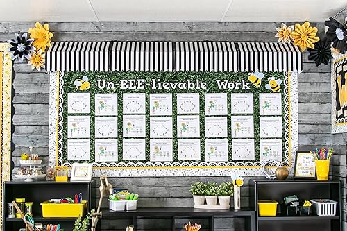 Miniatura 5 de Teacher Created Resources Paquete combinado de letras de 4 pulgadas en blanco y negro