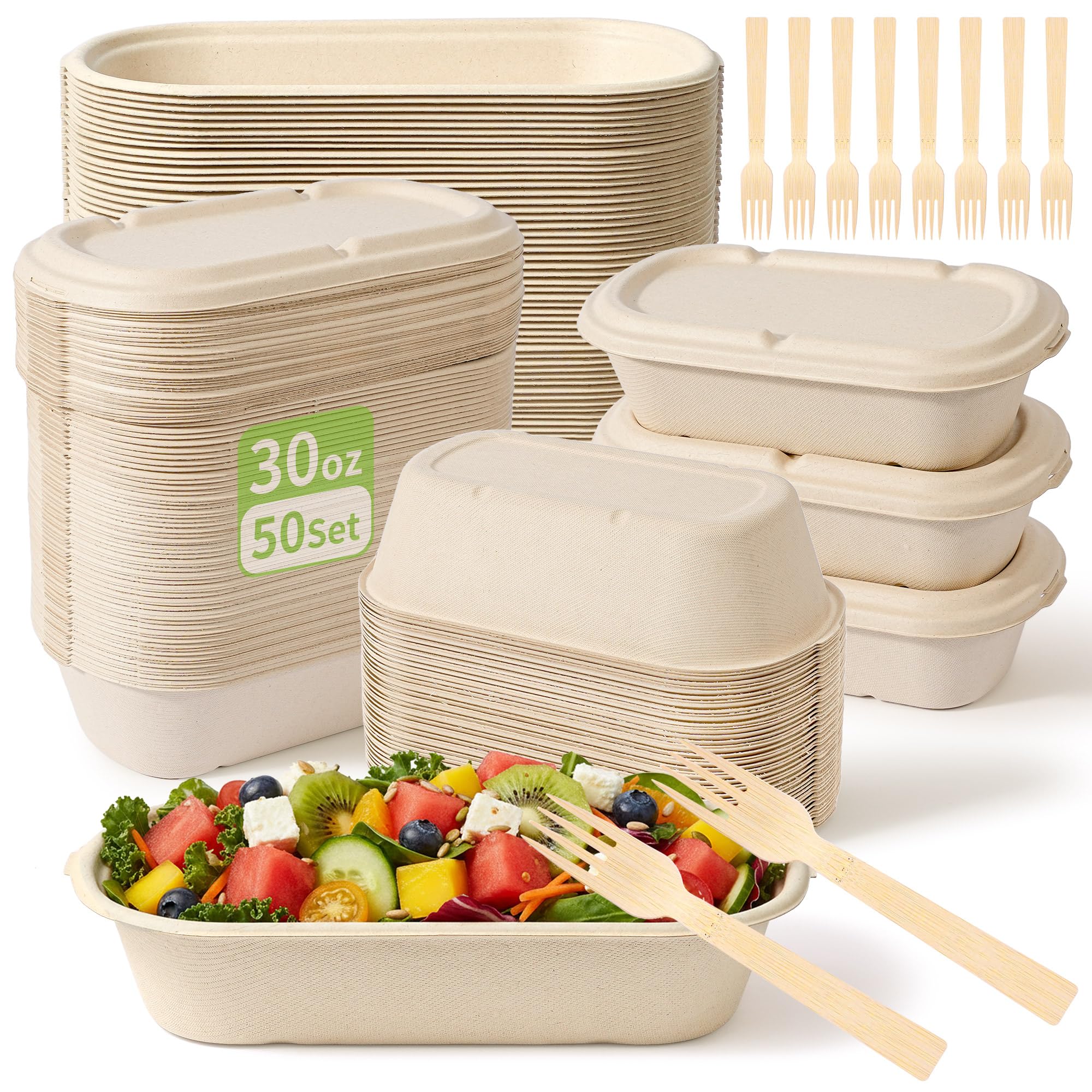 30oz Sugarcane Pulp Meal Prep Containers Buy 30oz Sugarcane Pulp Meal Prep Containers