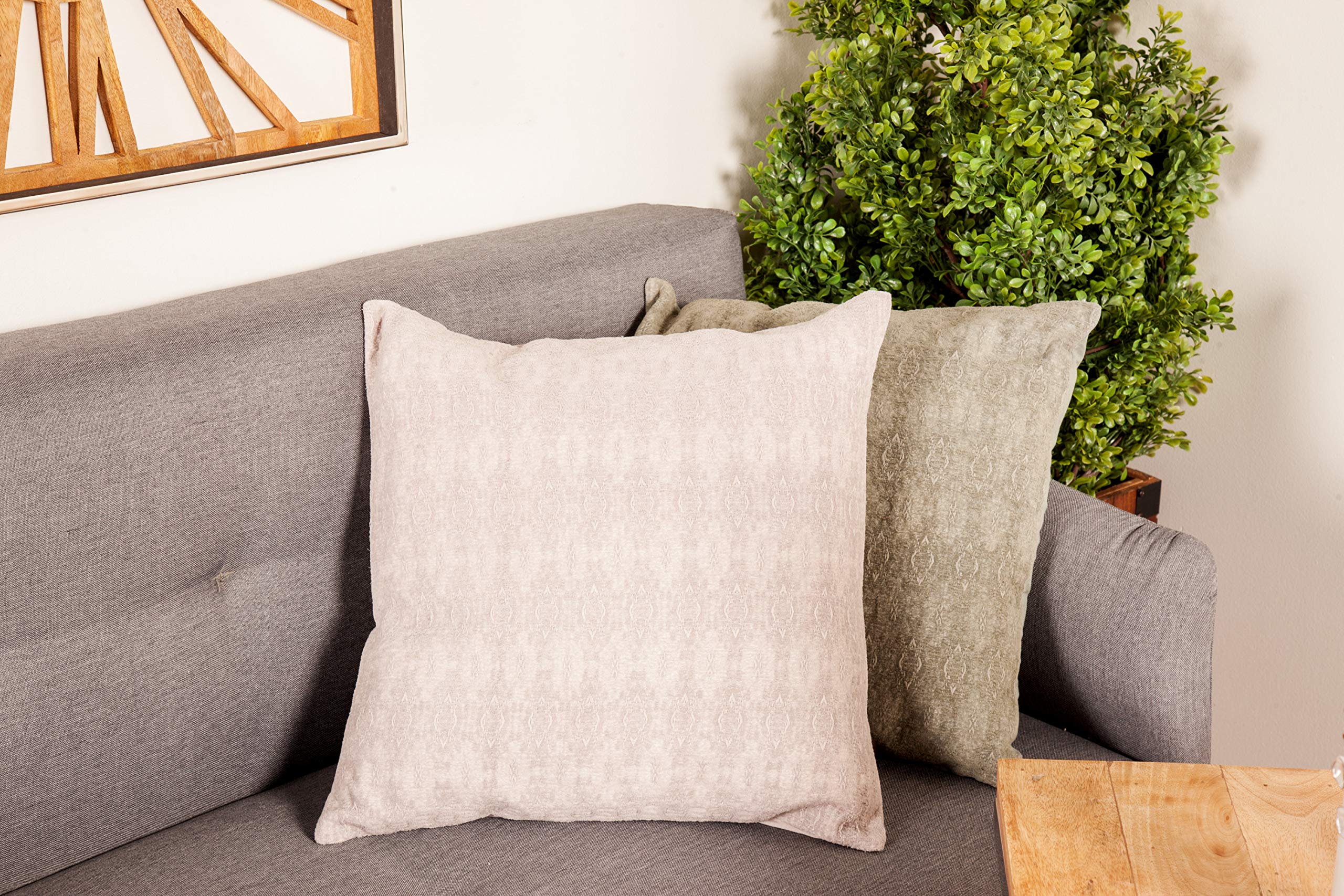 Amazon.com: Deco 79 Modern Square Cotton Pillow 6