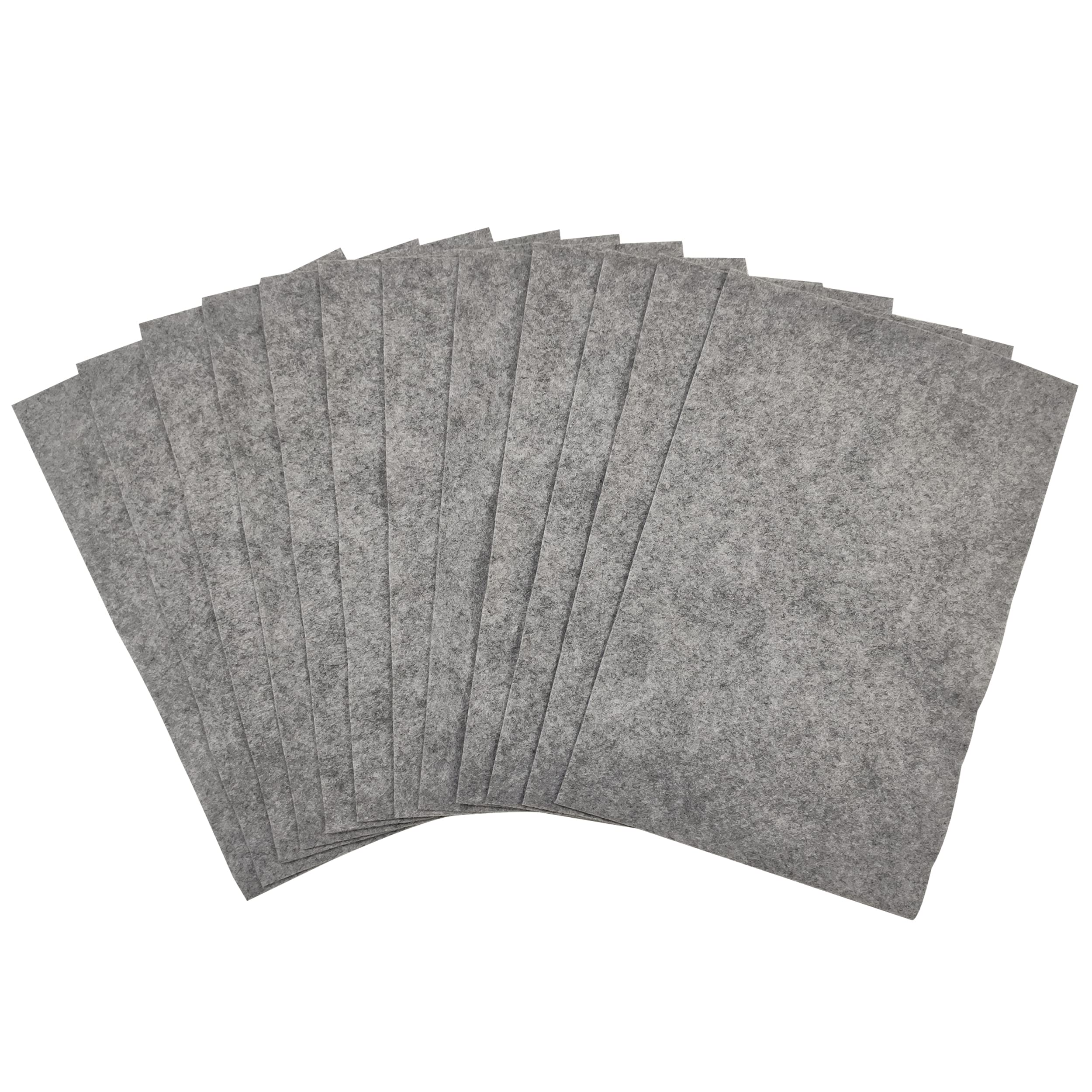 Panini Fabrics, 12 Sheets Pannolenci Soft Felt Size 20x30 cm Plain Color for DIY Patchwork Cloth Creations