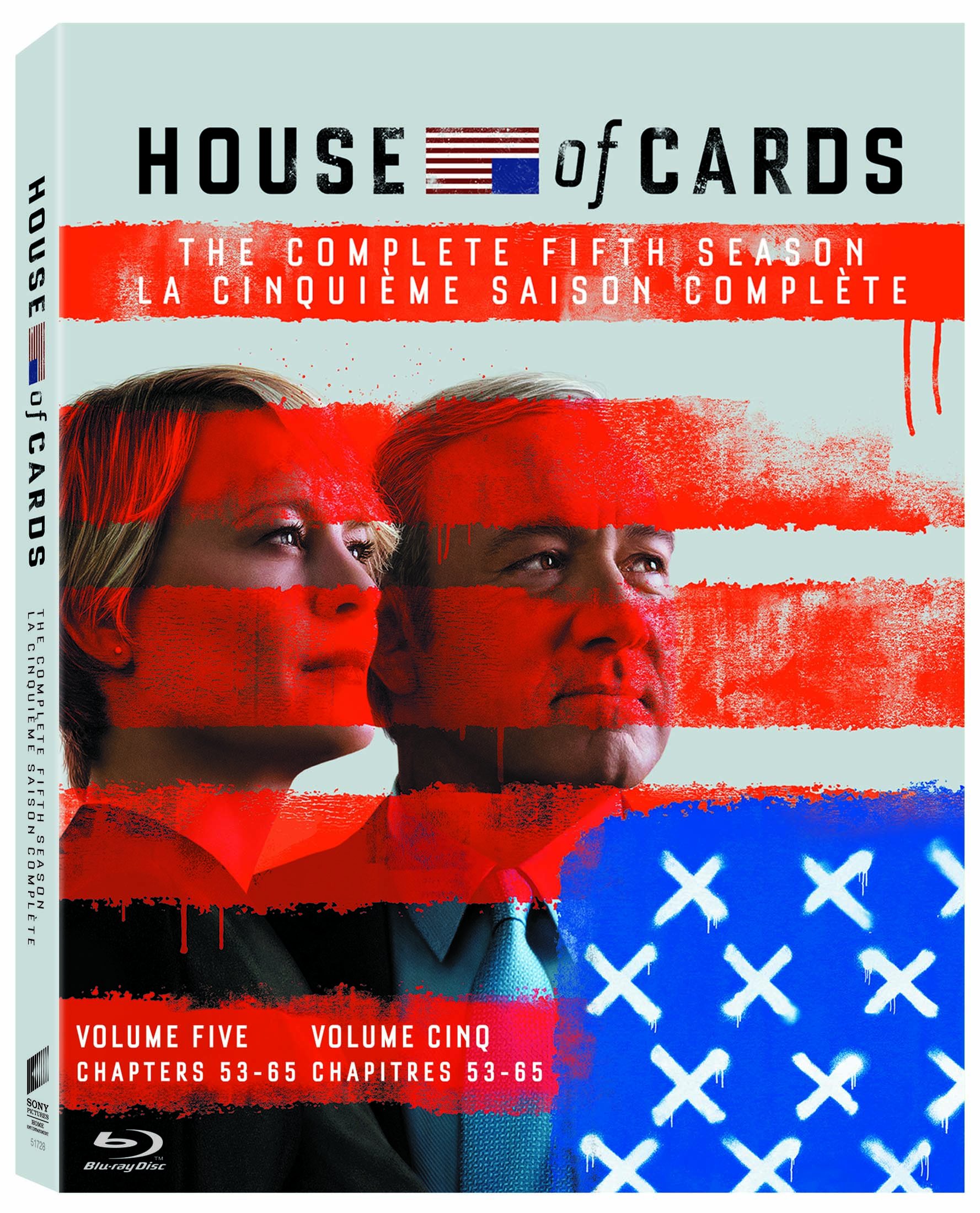 Amazon.com: House of Cards - The Complete Season 5 (Blu-ray)