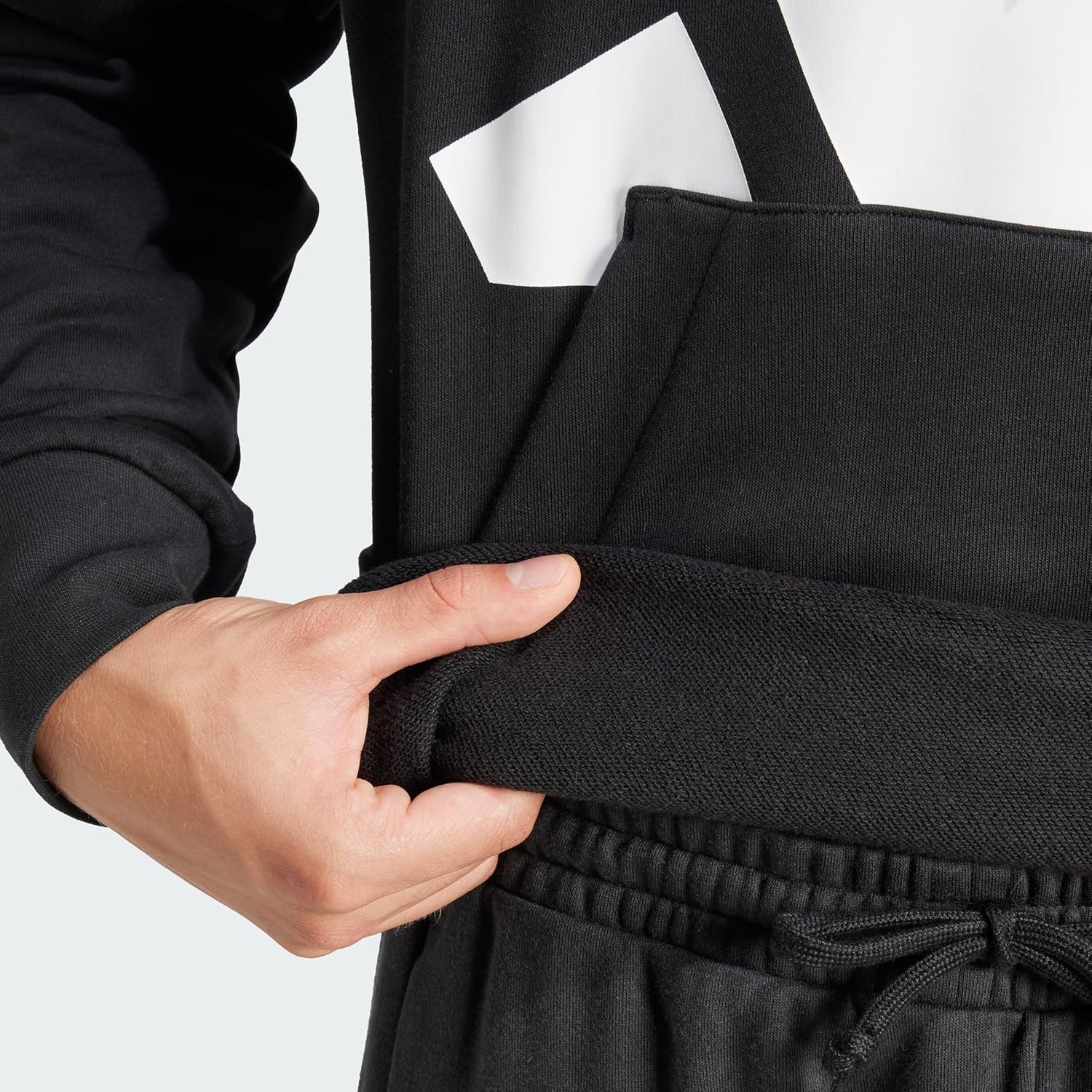 ADIDAS Sweatshirt Essentials Big Logo French Terry Hoodie SweatshirtMan