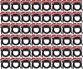 (48) Chauvet DMX3P25FT 25 Foot Male 2 Female 3 Pin DMX Cables