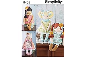 Simplicity Sewing Patterns for Stuffed Dolls and Apparel