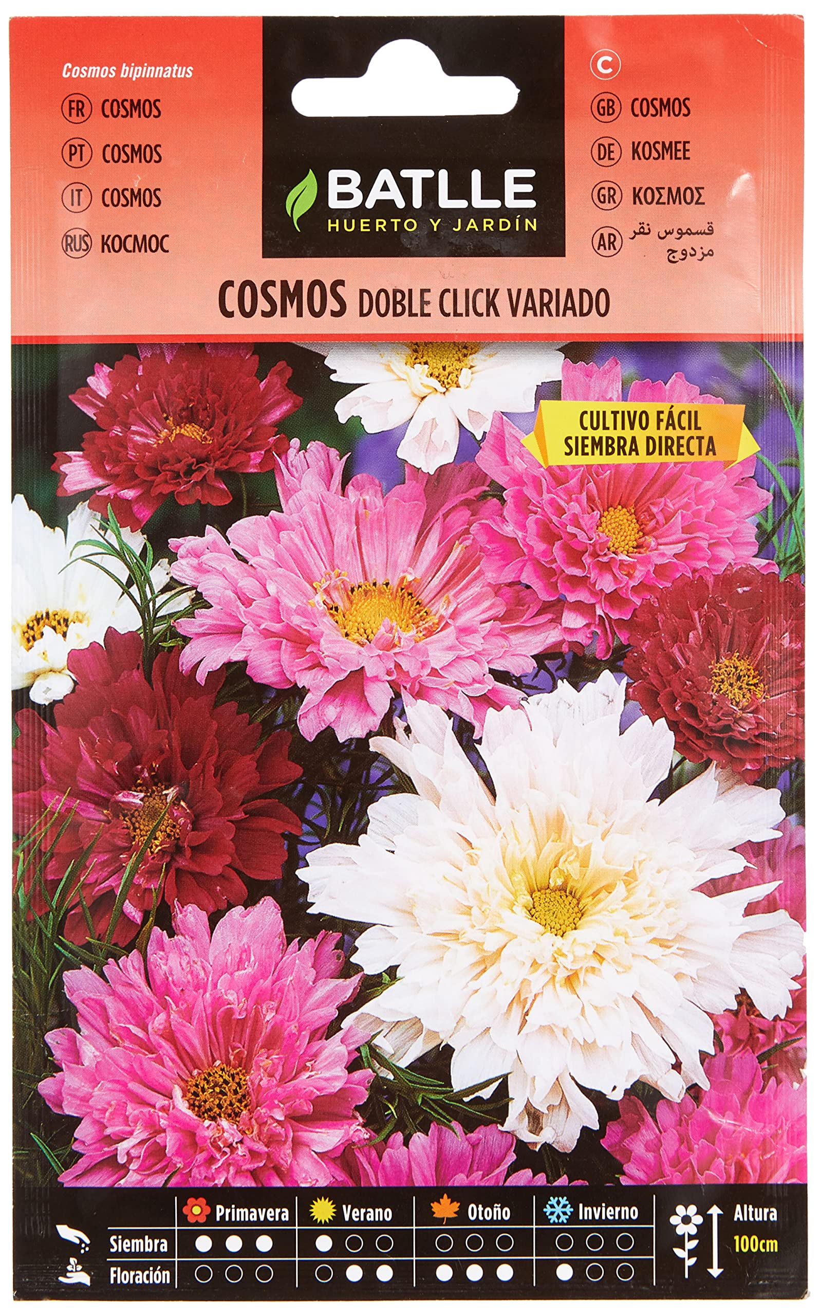 Semillas Batlle Cosmos Doble Click