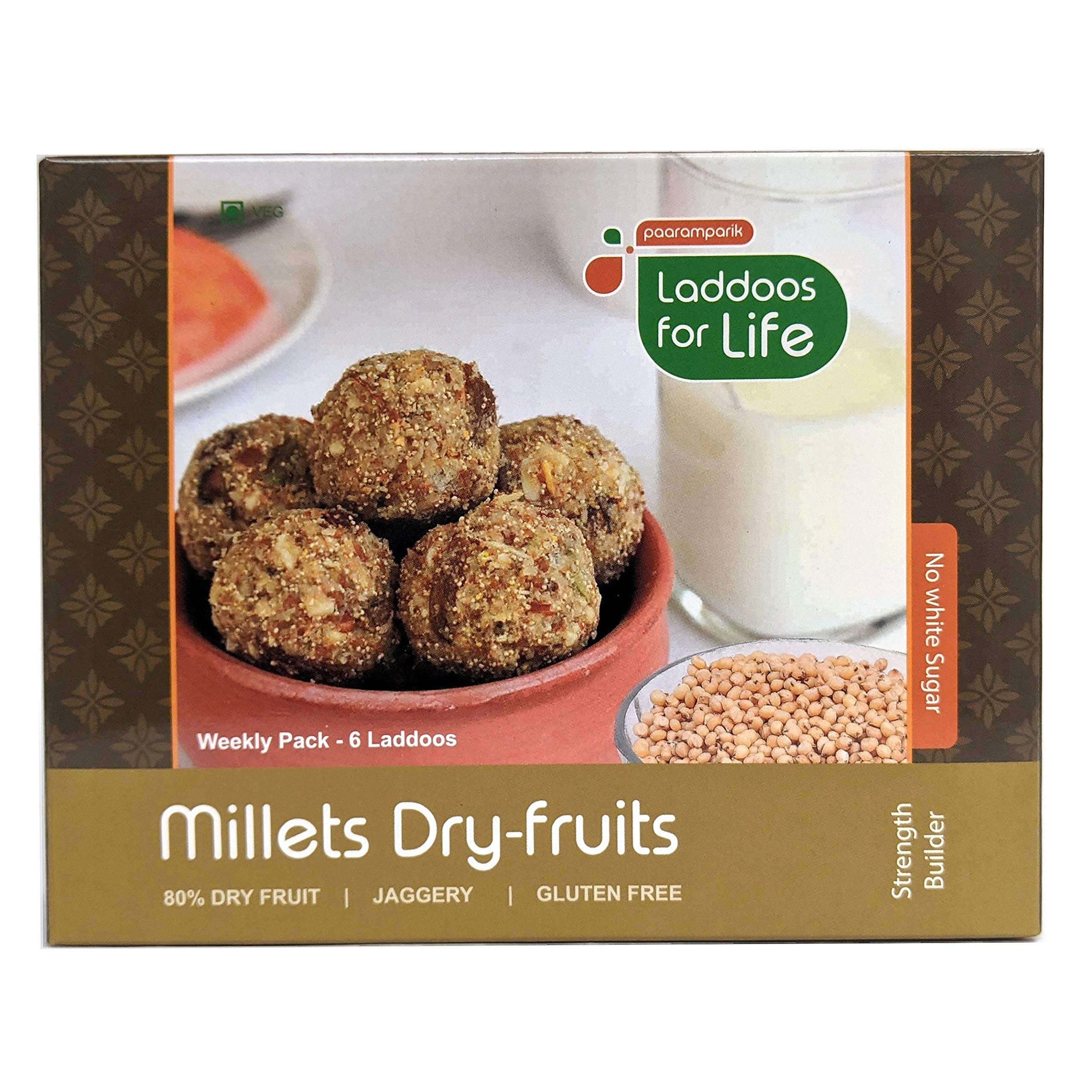 See full amazon price history chart for Paaramparik Millet Laddu with Dry Fruits & Jaggery, Gluten Free No White Sugar, 160 gm x Pack of 2 Paaramparik Millet Laddu with Dry Fruits & Jaggery, Gluten Free No White Sugar, 160 gm x Pack of 2 (B08JZHGKX3) Amazon Price History, Amazon Price Tracker