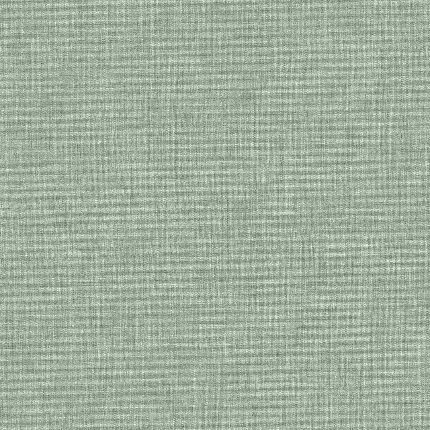 Livingwalls 396519 Plain Wallpaper in Green Plain High-Quality Wallpaper with Textile Structure for Various Rooms 10.05 m x 0.53 m Made in Germany