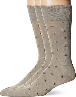 Sponsored Ad - Chaps Men's Assorted Soft Dress Crew Socks With Argyle Fashion Patterns (3 Pack)