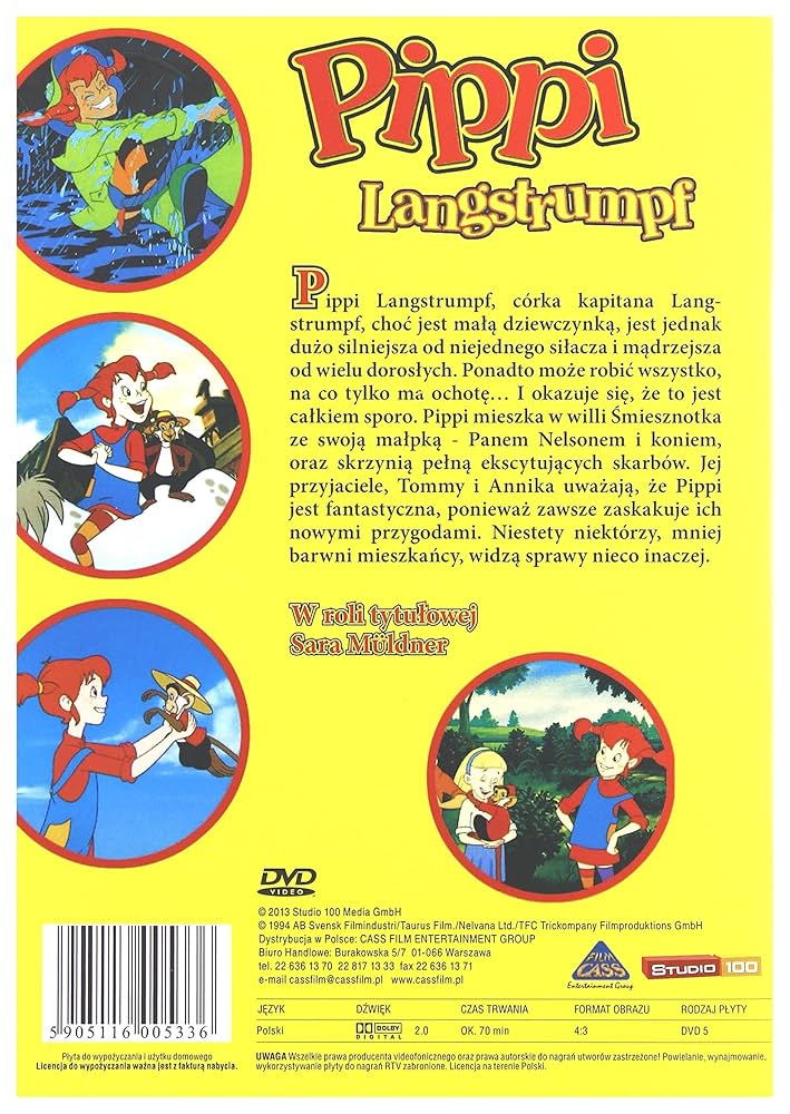 Pippi Longstocking [DVD] [Region 2] (IMPORT) (No English
