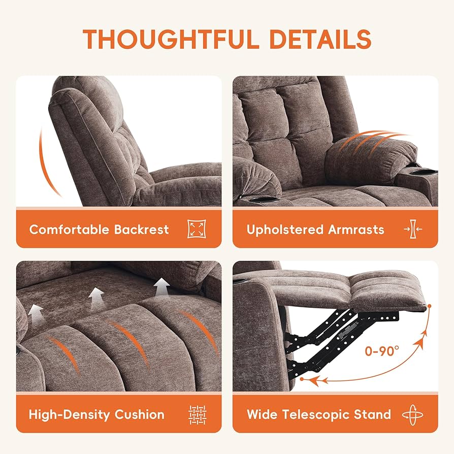 Hikaripolar　MVCollection+LoveAgain Amazon.com: Ketaiyou Power Swivel Rocker Recliner with