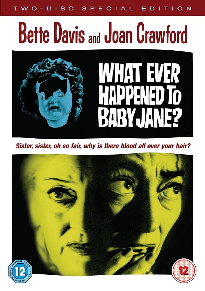 What Ever Happened To Baby Jane DVD 1962 Amazoncouk Bette Davis  Joan Crawford Victor Buono Anna Lee Maidie Norman Marjorie Bennett  Anne Barton Barbara D Merrill Julie Allred Dave Willock Ernest Haller