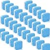 30 Pieces Solid Washing Machine Cleaner Effervescent Tablet Washer Cleaner Deep Cleaning Remover with Triple Decontamination for Bath Room Kitchen