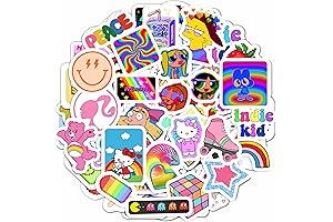 Commedes Garçons Stickers: 101Pcs Aesthetic Indie/Kidcore/90s/2000s Stickers
