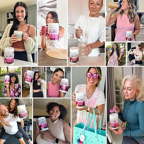 Miniatura 5 de Polvo de péptidos de colágeno hidrolizados para mujeres, adelgazante multicolágeno Burn Ultimate Beauty Complex con ácido hialurónico y péptidos de