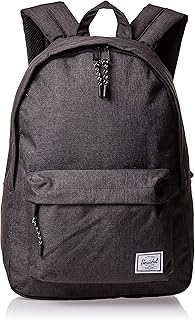Herschel Little America Mid Volume - Borsa unisex per adulti, Crosshatch nero. (Nero) - 10485-02090-OS