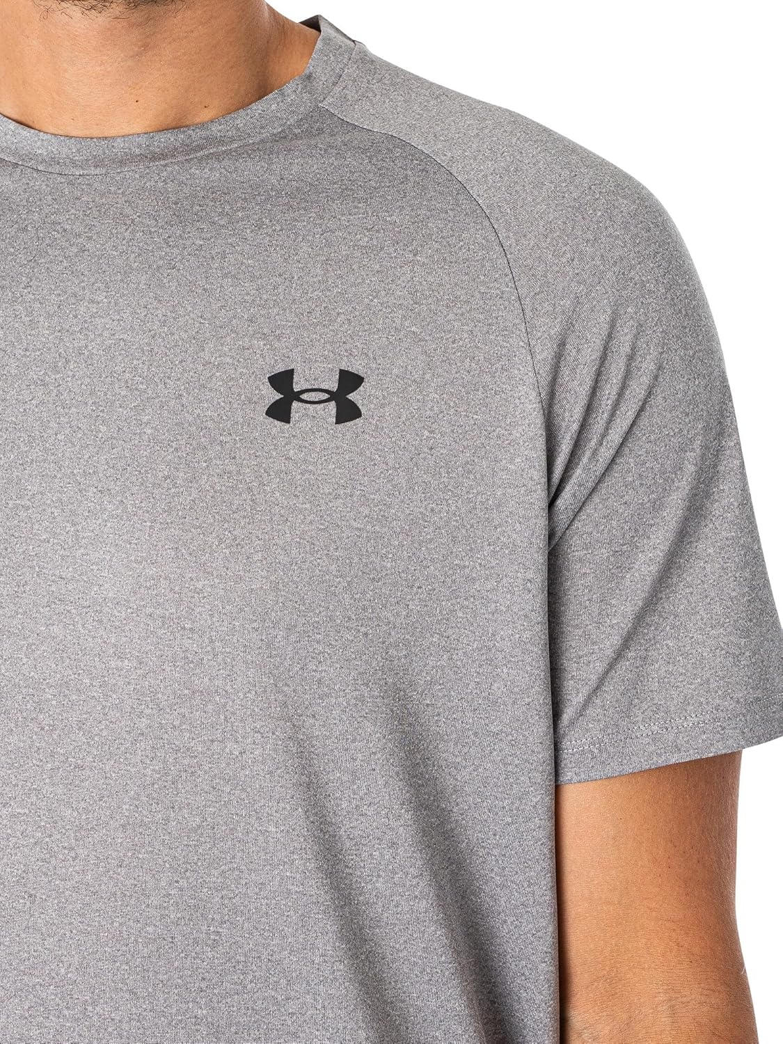 Under Armour Men's Tech 2.0 Short-Sleeve T-Shirt Standard XX-Large Steel Light Heather/Black