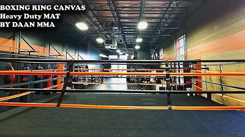 Miniatura 5 de Anillo de boxeo profesional UFC TNA MMA Cage Canvas Mat Cover para boxeo y lucha libre