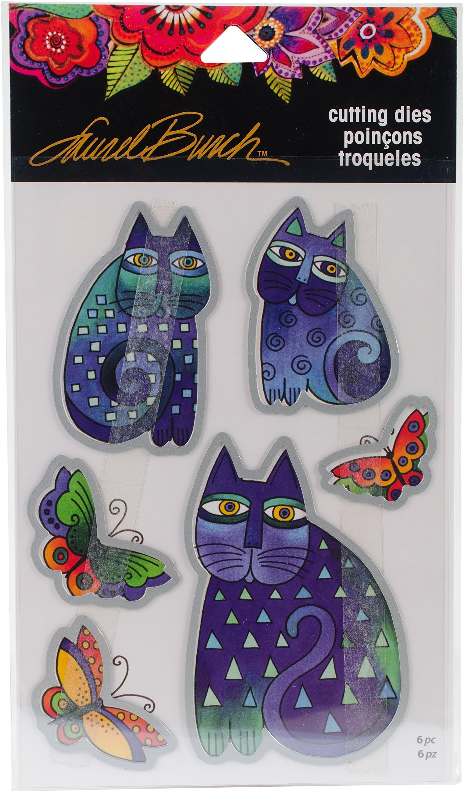 Stampendous LBDCS02 Laurel Burch Dies, Multi-Colour