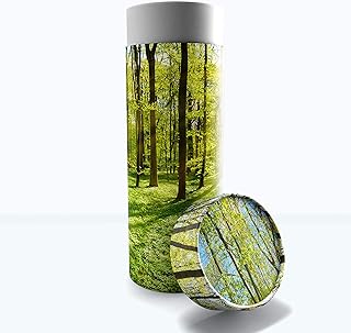Emerald Forest Scattering Tubes for Human Ashes TSA Approved Scattering Urn and Eco-Friendly Biodegradable Urns for Human Ashes & Biodegradable Urn for Burial at Sea
