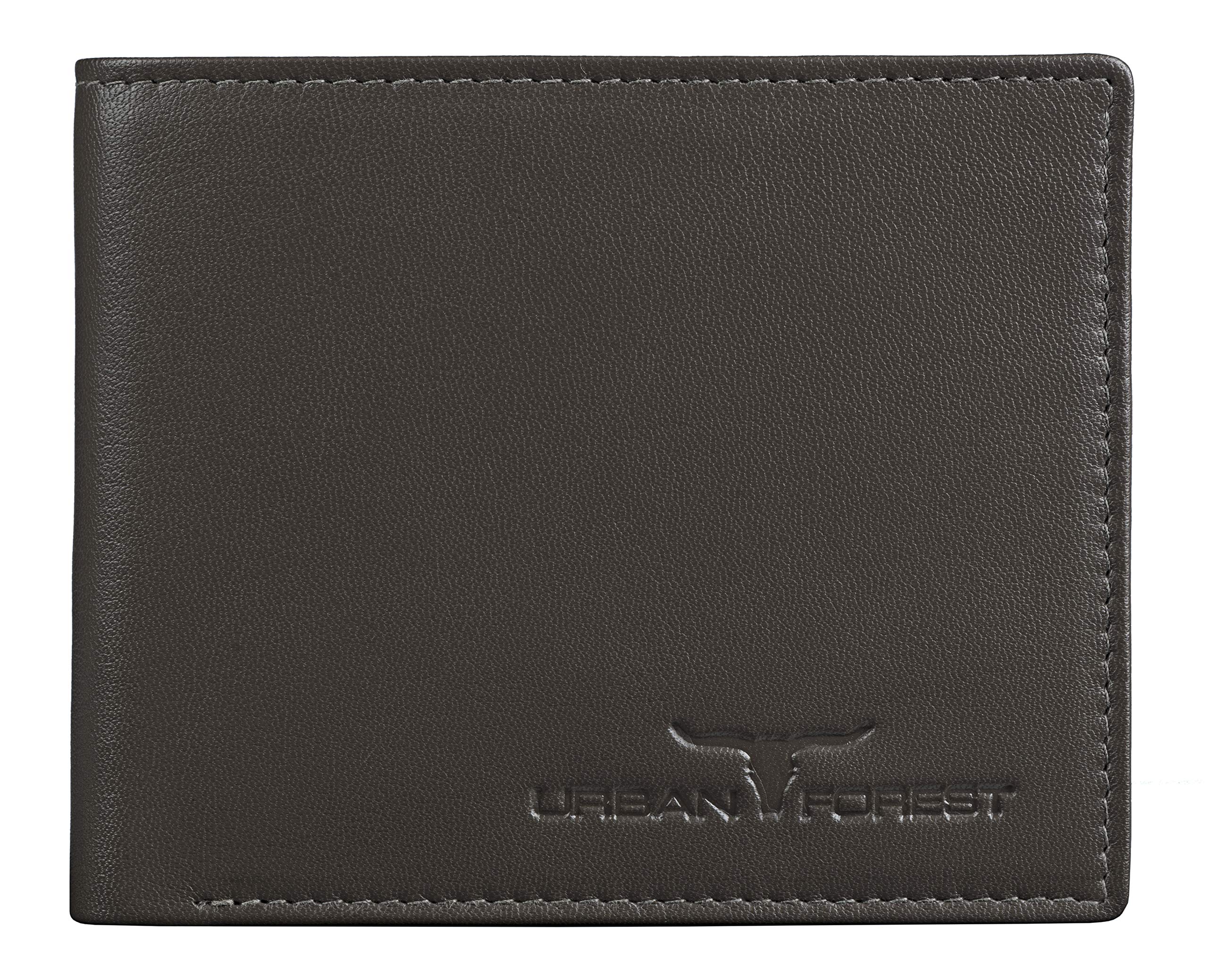 URBAN FOREST Dakota Taupe Leather Wallet for Men