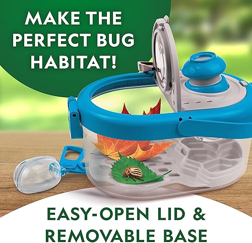 Miniatura 3 de National Geographic - Kit para atrapar insectos para niños, hábitat de insectos para niños con visor ampliado, atrapa insectos, pinzas y guía de