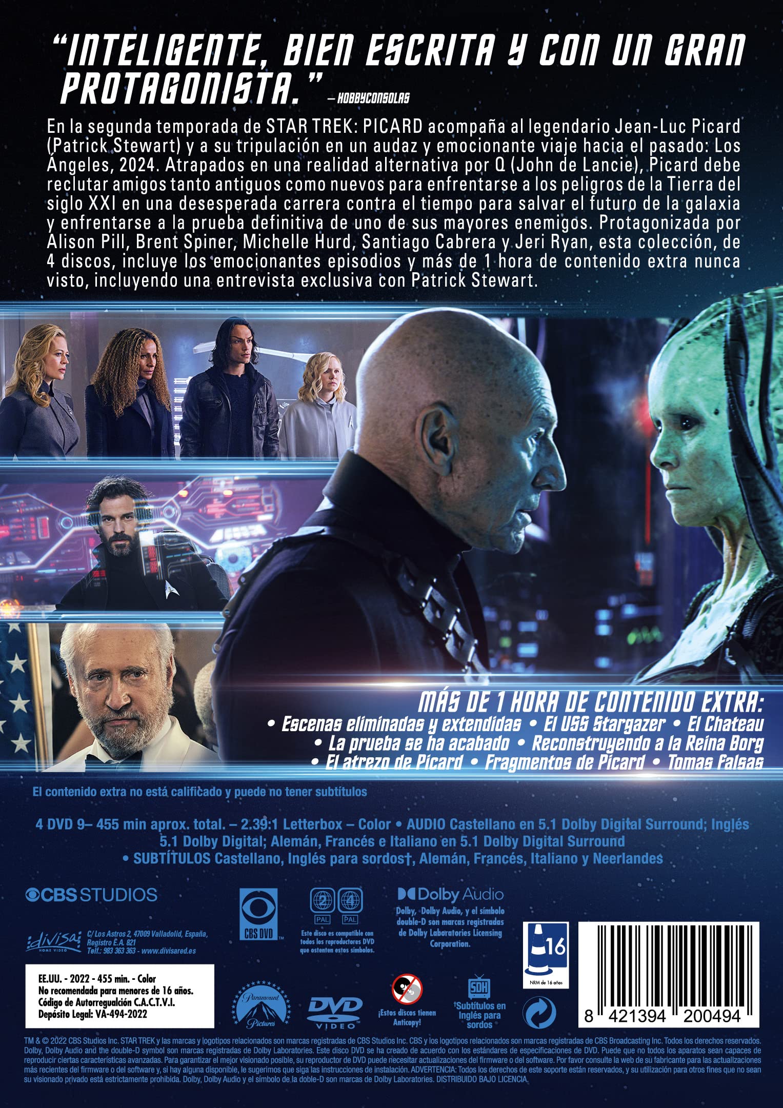 Star Trek Picard (Temporada 2) - DVD