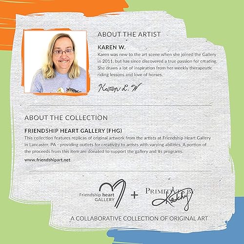 Miniatura 4 de Primitives by Kathy Friendship Heart Gallery - Cuaderno en espiral, 7 x 9 pulgadas, vive tu mejor vida