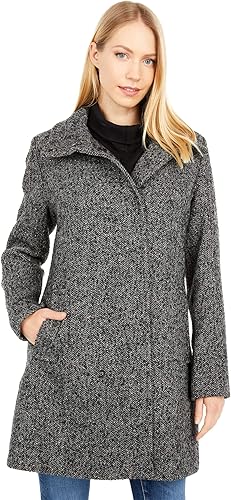 Cole Haan Abrigo de hombro caído mezcla de alpaca para mujer