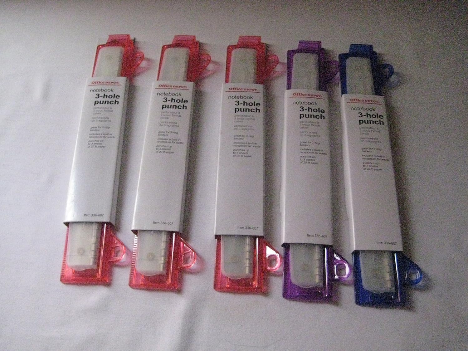 Office Depot 3Hole Punch (5 Pack) Arts, Crafts & Sewing