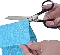 Vista 3 de Westcott 10259 Tijeras forjadas niqueladas de 7 pulgadas para oficina y hogar, color negro