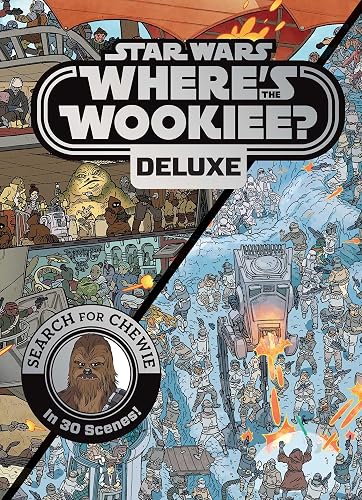 Star Wars Where's the Wookiee? Deluxe Book: A Fun Gift for Young Star Wars Fans