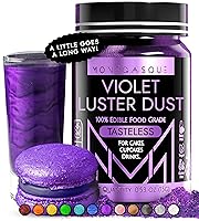 Vista 18 de MONÉGASQUE Purpurina comestible plateada para bebidas, 0.51 onzas, purpurina comestible para pasteles y cócteles, polvo plateado brillante