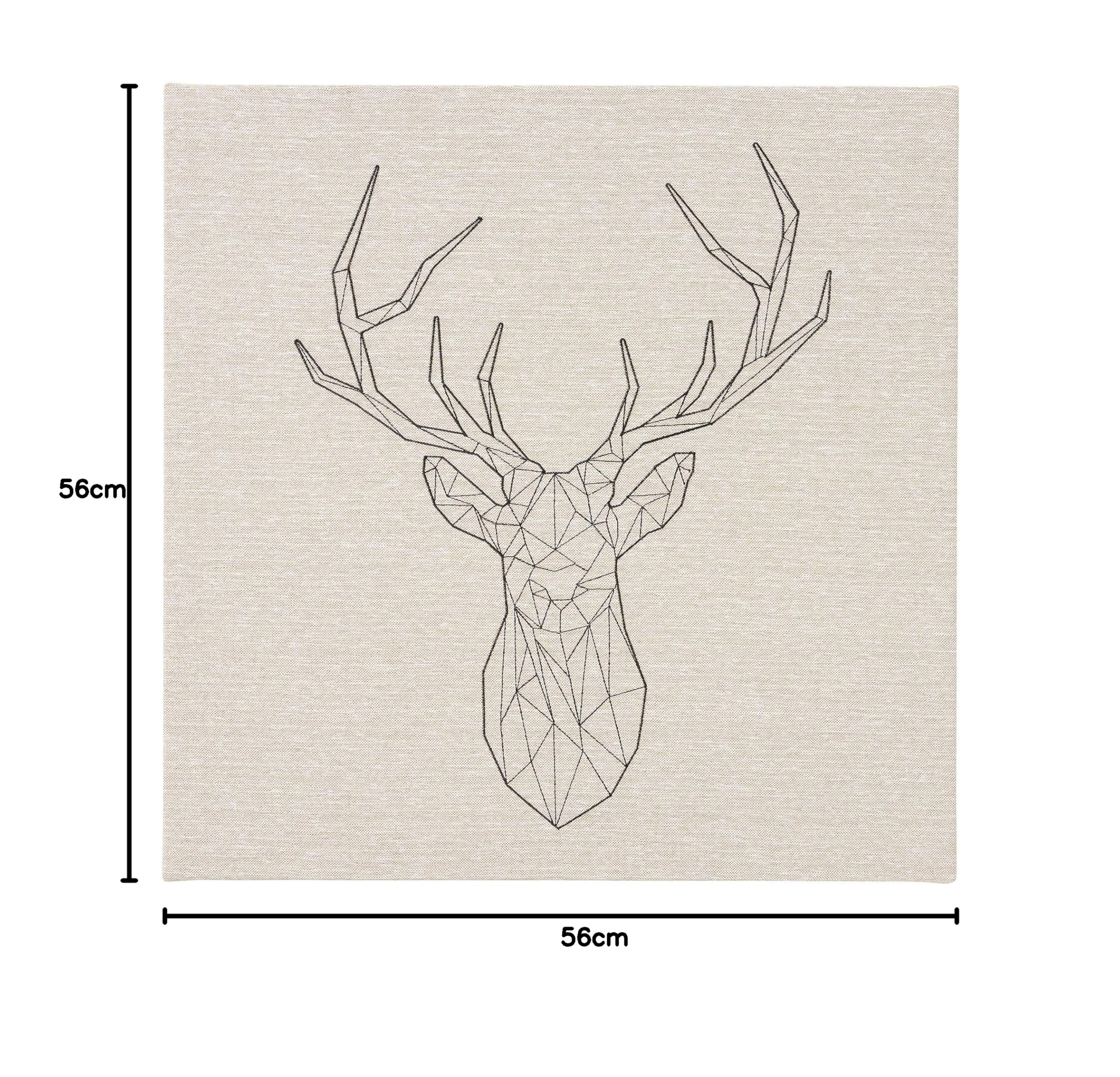 Ikea PJÄTTERYD picture, 56x56 cm, Black deer : Amazon.co.uk: Home