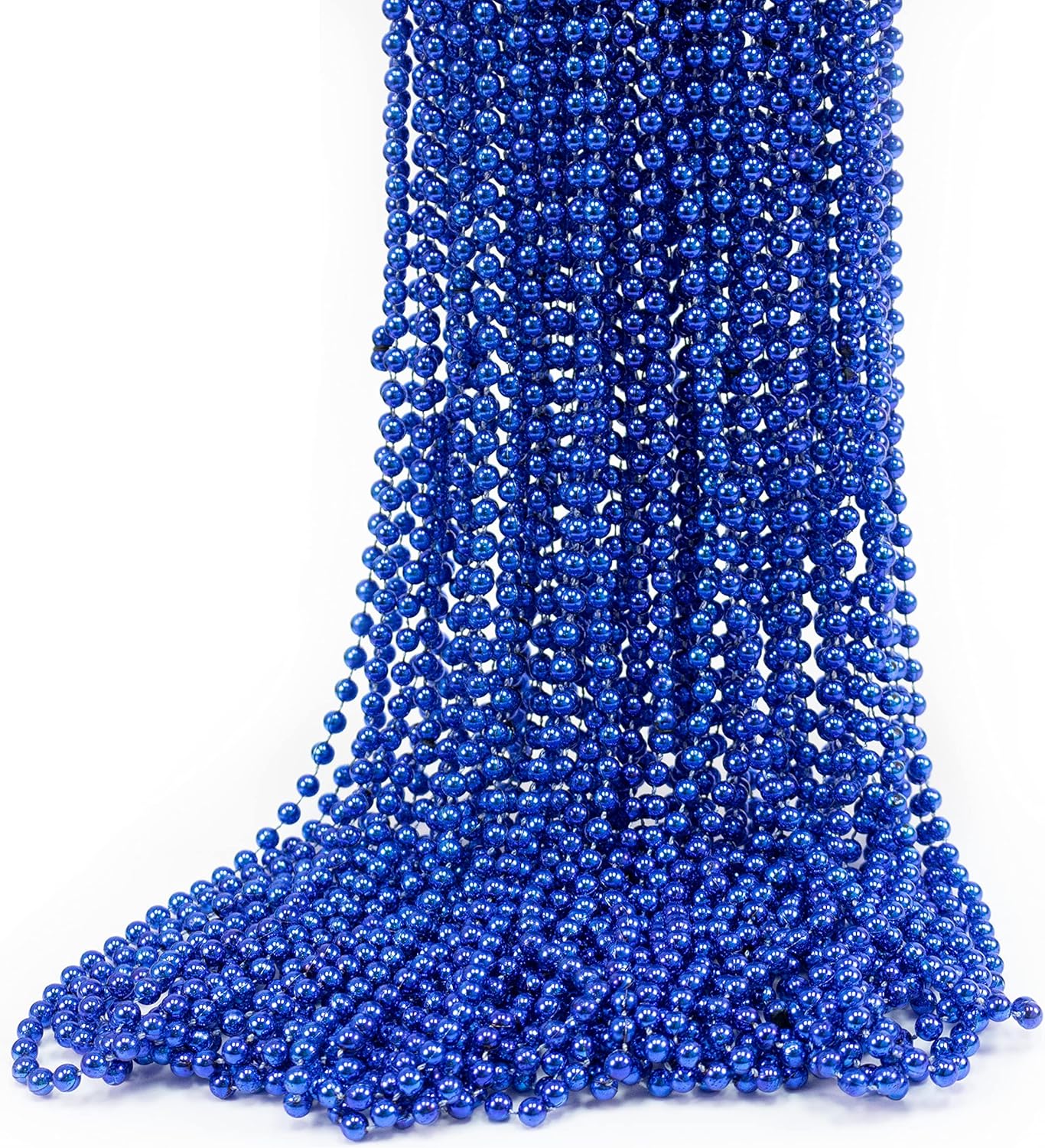 GiftExpress 72 packMardi Gras Beads Bulk, Mardi Gras Beads Necklaces Assortment, Throw Beads in Bulk, Gasparilla beads