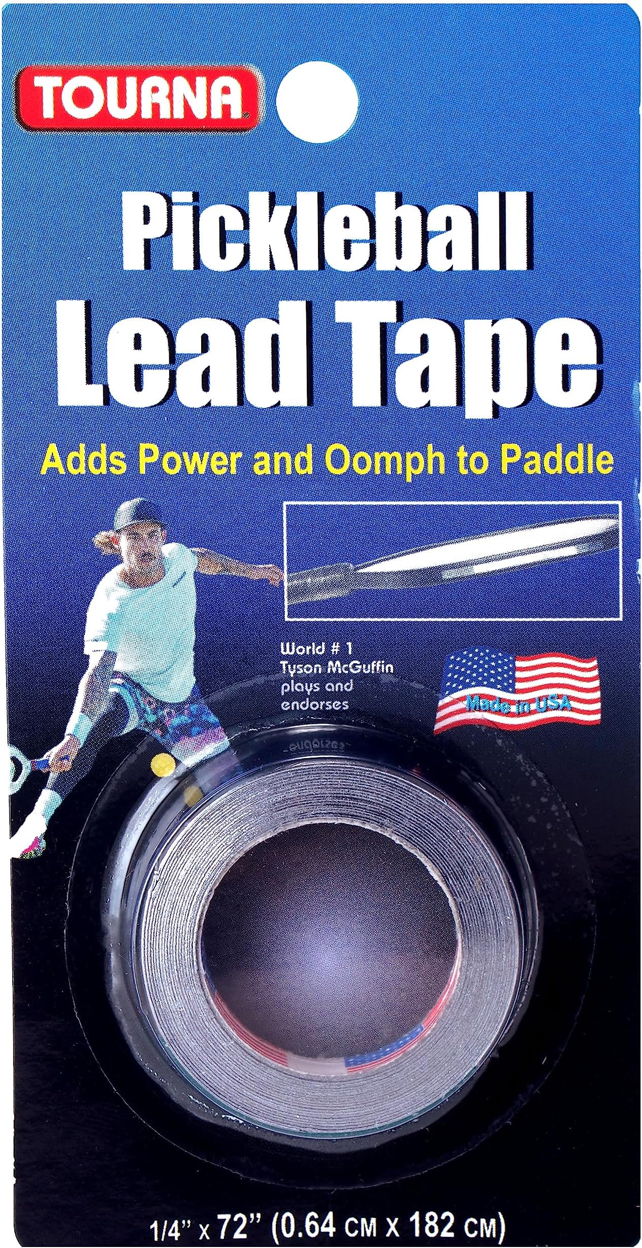 Tourna Pickleball Lead Tape