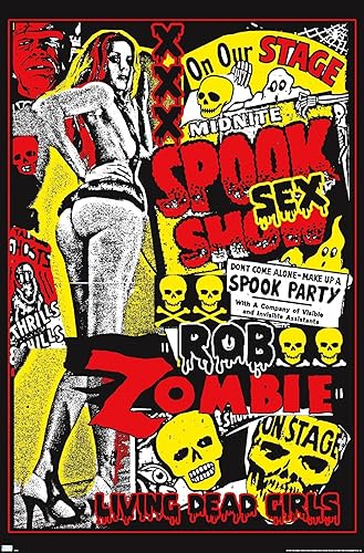 Trends International Rob Zombie - Póster de pared de niñas muertas vivientes, 14.72 x 22.37 pulgadas, versión premium sin marco Trends International Rob Zombie - Póster de pared de niñas muertas vivientes, 14.72 x 22.37 pulgadas, versión premium sin marco