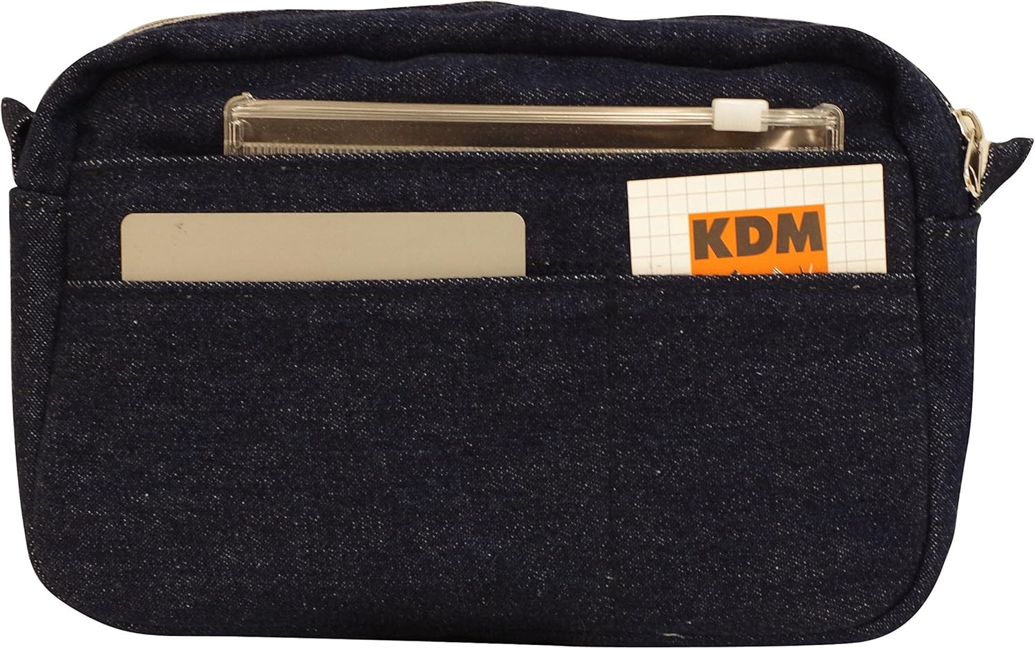 Delfonics Inner Carrying Case: 7.7 in. x 5-1/2 in. (Dark Blue Jean) / small