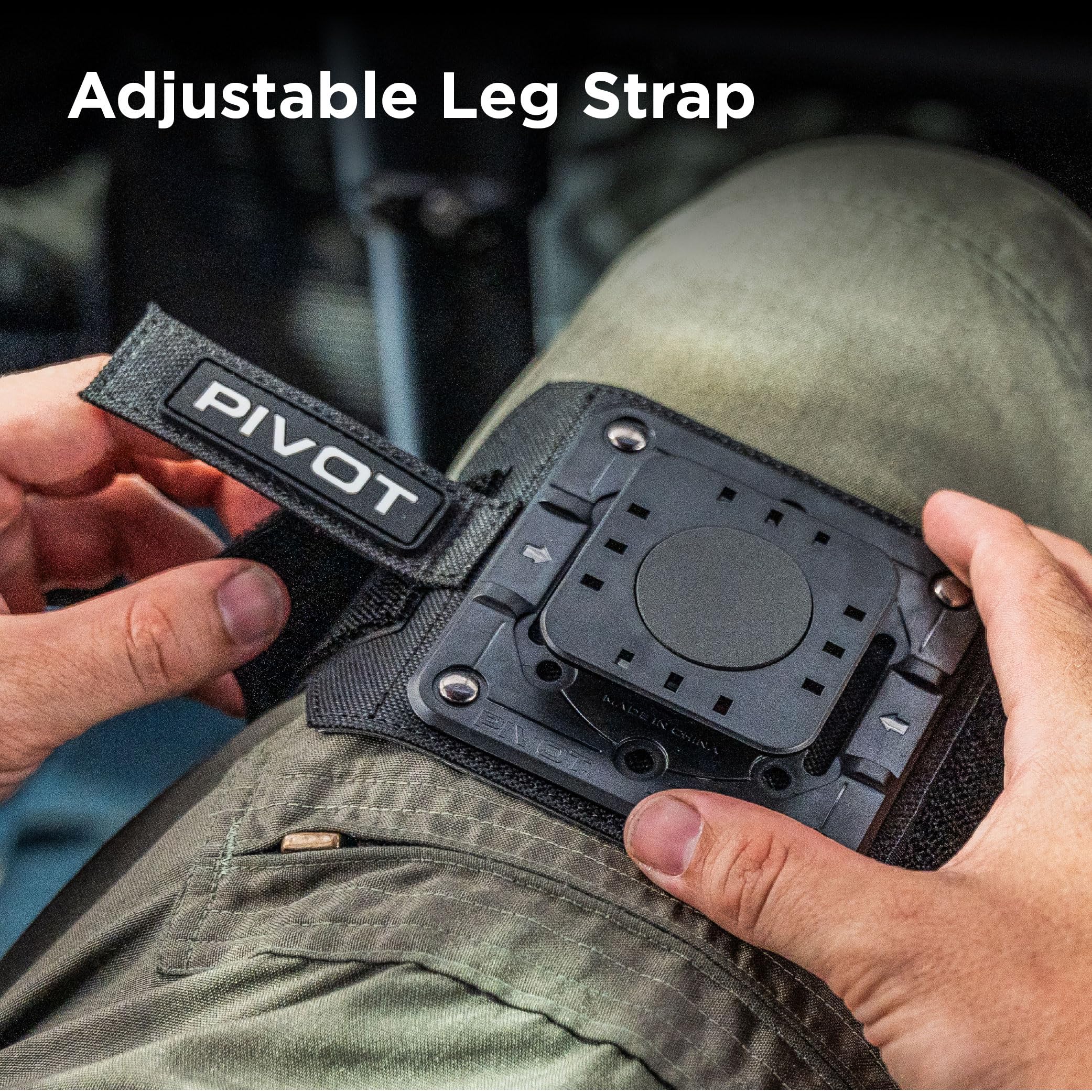 Pivot Leg Strap – Pilot Kneeboard Mount – Compatible with All