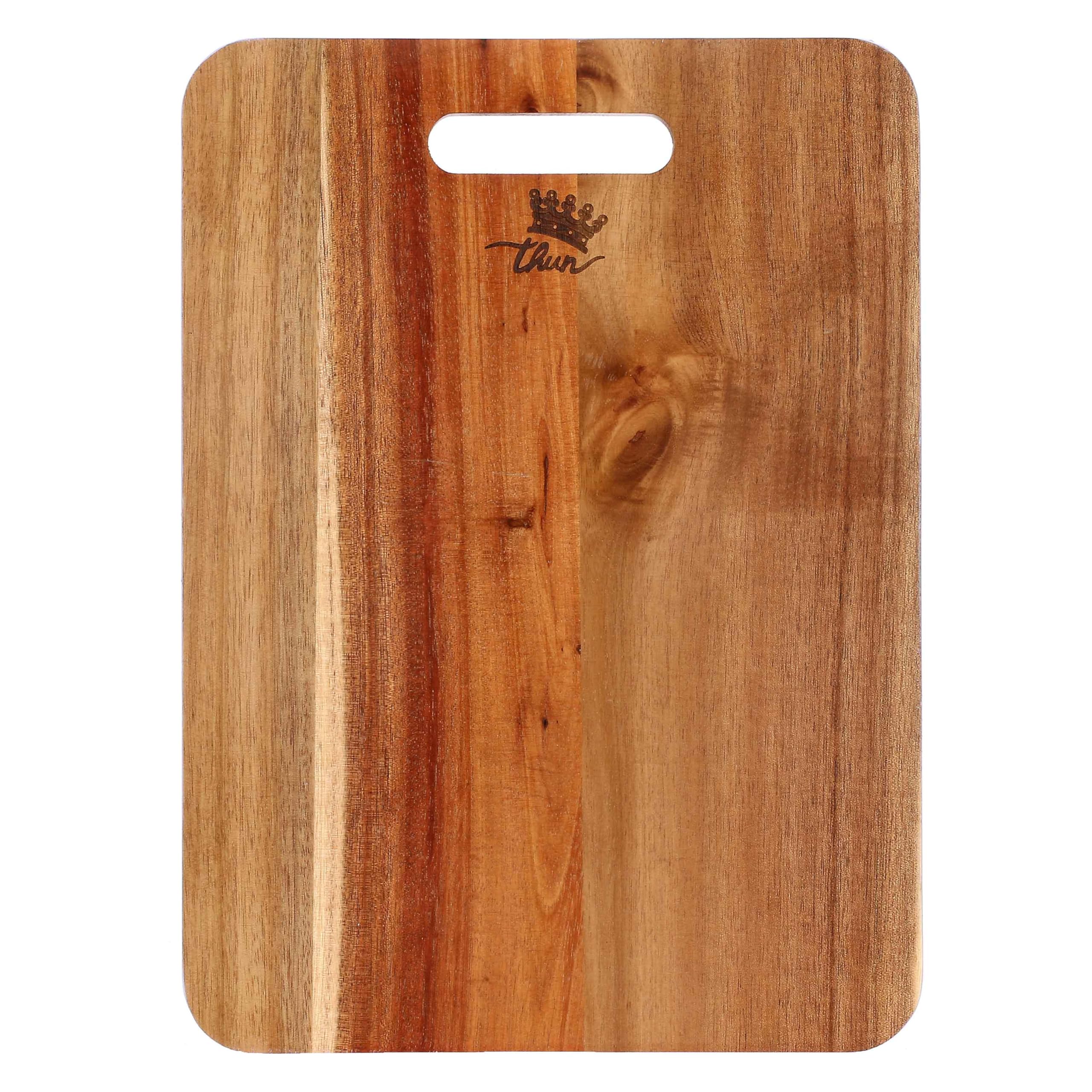 THUN Tagliere in Legno Incanto di Primavera, 33x23,5x1,5 cm, Decorazioni Floreali, Lavaggio a Mano