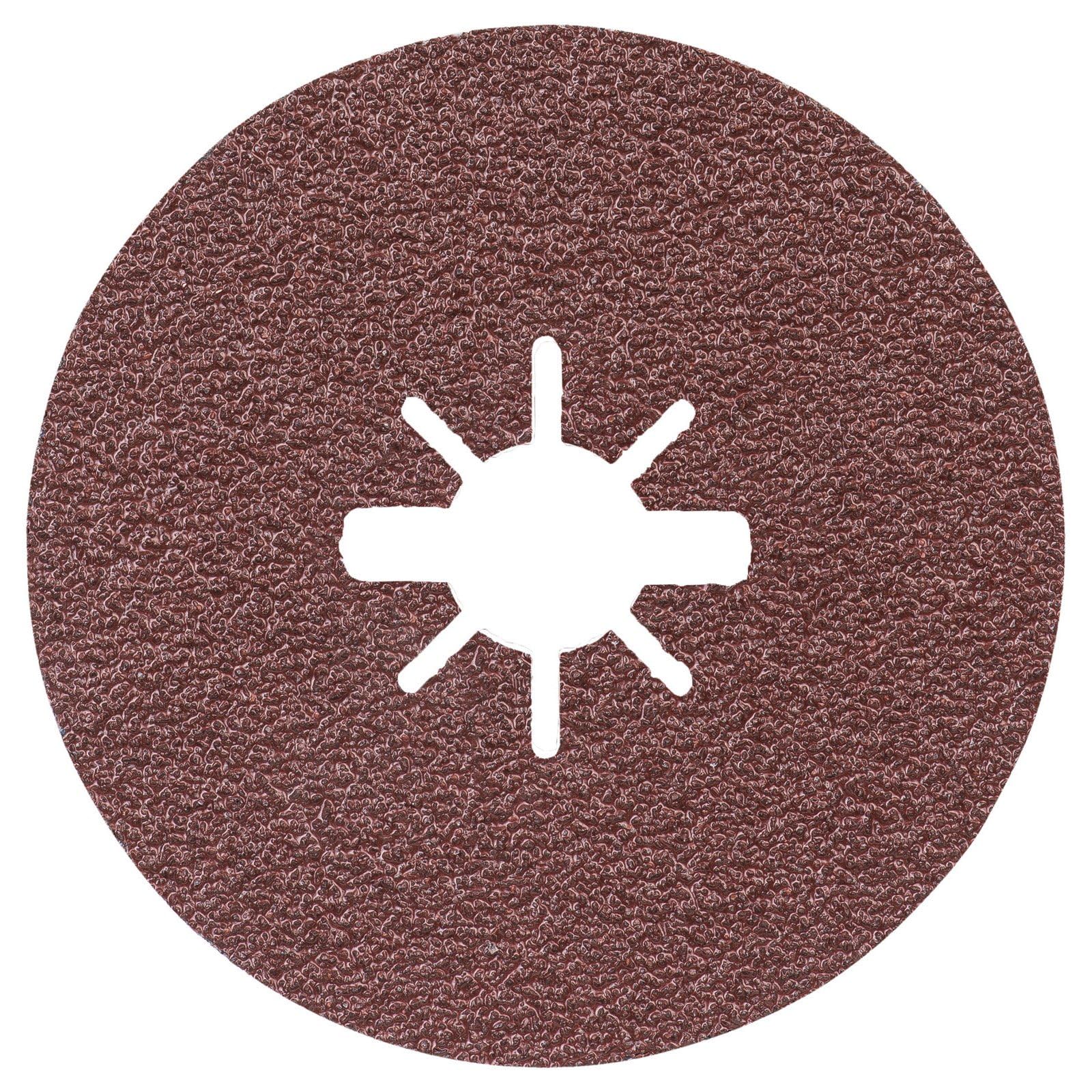 Bosch 2608619172 X-LOCK Fibre Disc 125mm Aluminium Oxide for Metal