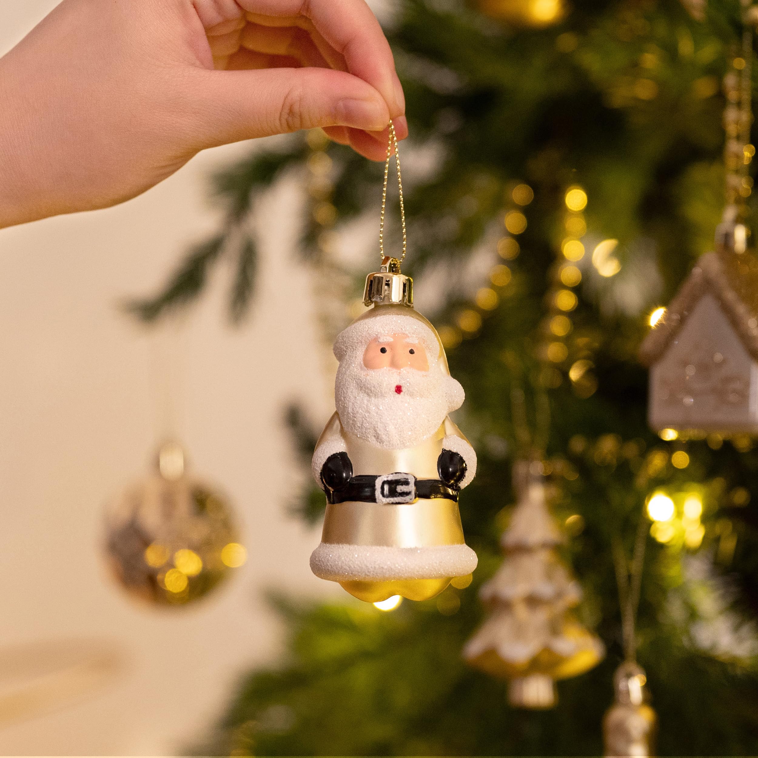 Kerstballen - Onbreekbaar - Zilver - Navy - Kerstversiering kopen? | Korting tot 25
